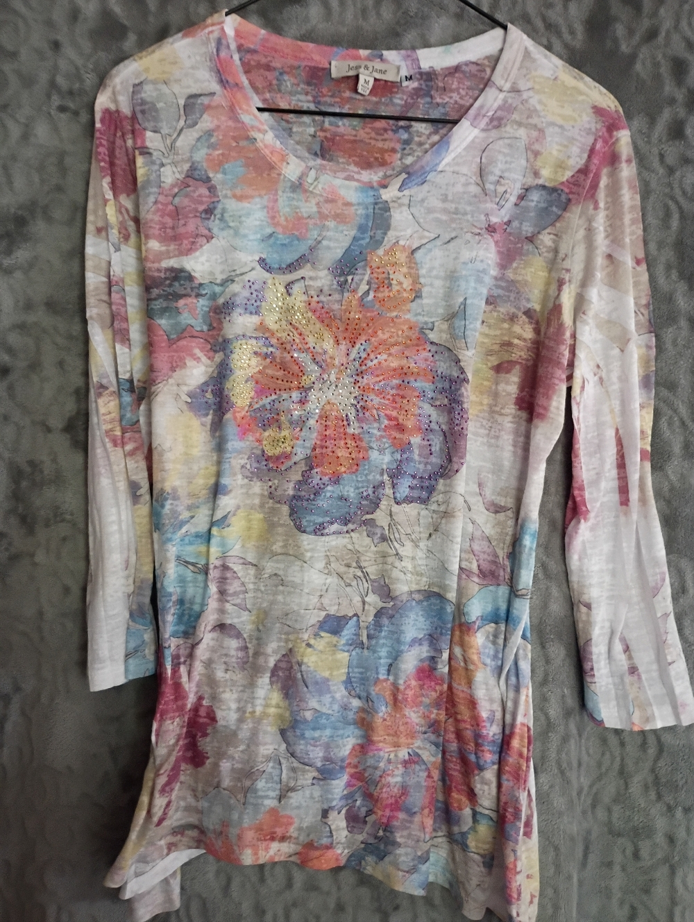 Jess & Jane Rhinestone Shirt